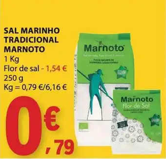E.Leclerc Sal marinho tradicional marnoto promoção