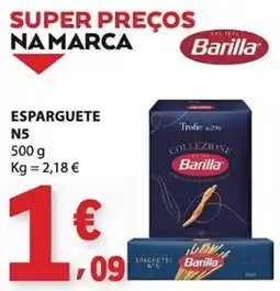E.Leclerc Esparguete barilla promoção
