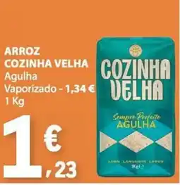 E.Leclerc arroz cozinha velha agulha promoção