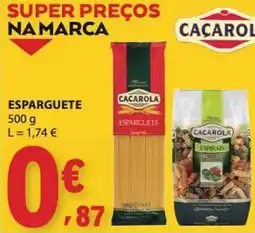 E.Leclerc Esparguete cacarola promoção
