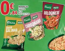 E.Leclerc Knorr Noodles Galinha promoção