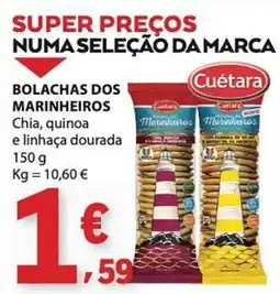 E.Leclerc Bolachas dos marinheiros cuétara promoção