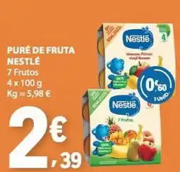 E.Leclerc puré de fruta nestlé 7 frutos promoção