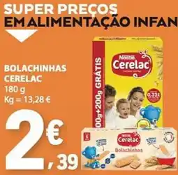 E.Leclerc Bolachinhas cerelac promoção