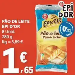 E.Leclerc Pão de leite epidor promoção