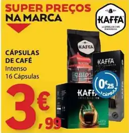 E.Leclerc Cápsulas de café kaffa intenso promoção