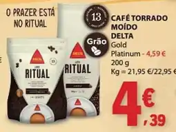 E.Leclerc Café torrado moído delta promoção