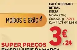 E.Leclerc Café torrado ritual delta promoção