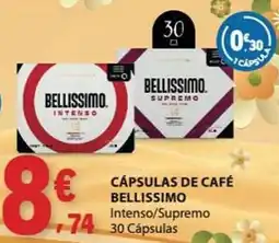 E.Leclerc Cápsulas de café bellissimo promoção