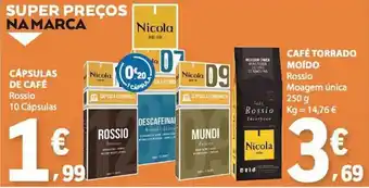 E.Leclerc Cápsulas de café rossio promoção