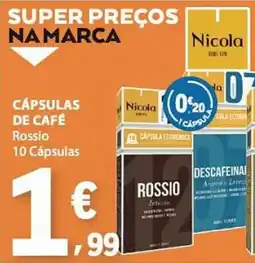E.Leclerc Cápsulas de café rossio promoção