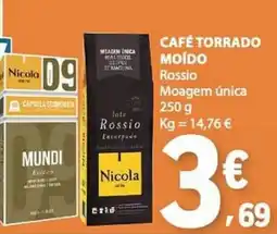 E.Leclerc Café torrado moído rossio promoção