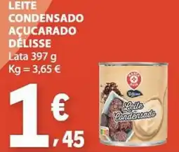 E.Leclerc Leite condensado délisse promoção