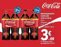 E.Leclerc Coca-Cola zero açúcar promoção