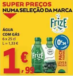 E.Leclerc Água com gás frize promoção