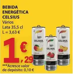 E.Leclerc Bebida energética celsius promoção