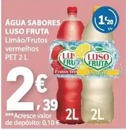 E.Leclerc Água sabores luso fruta promoção
