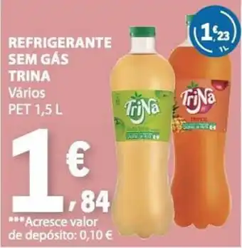 E.Leclerc Refrigerante sem gás trina promoção