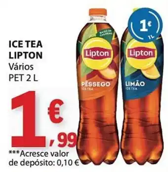 E.Leclerc Ice tea lipton promoção