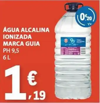 E.Leclerc Água alcalina ionizada marca guia promoção