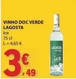 E.Leclerc vinho doc verde lagosta ice promoção