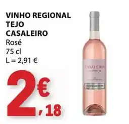 E.Leclerc vinho regional tejo casaleiro rosé promoção