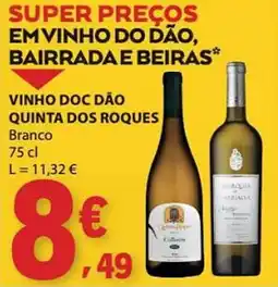E.Leclerc vinho doc dão quinta dos roques branco promoção