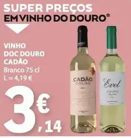 E.Leclerc vinho doc douro cadão branco promoção