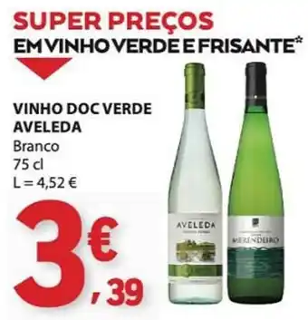 E.Leclerc Vinho doc verde aveleda branco promoção