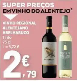 E.Leclerc vinho regional alentejano abelharuco promoção