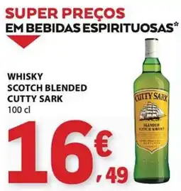 E.Leclerc Whisky scotch blended cutty sark promoção