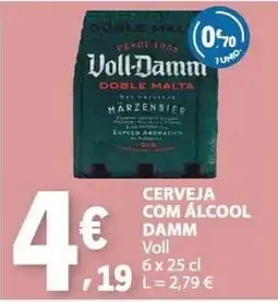 E.Leclerc Cerveja com álcool damm voll promoção