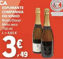 E.Leclerc Espumante companhia do vinho promoção