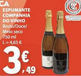 E.Leclerc Espumante companhia do vinho promoção