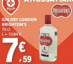 E.Leclerc gin dry london brighton's promoção