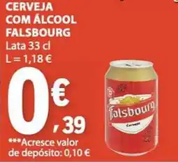 E.Leclerc Cerveja com álcool falsbourg promoção