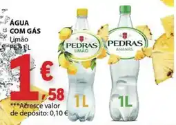E.Leclerc Água com gás pedras promoção