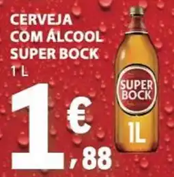E.Leclerc Cerveja com álcool super bock promoção