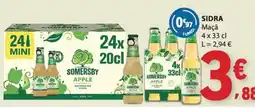 E.Leclerc Somersby Apple promoção