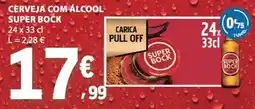 E.Leclerc Cerveja com álcool super bock promoção