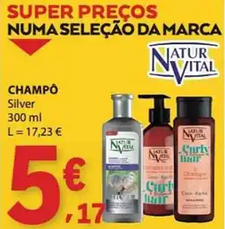 E.Leclerc Champô silver natur vital promoção