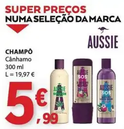 E.Leclerc Champô Cânhamo Aussie promoção
