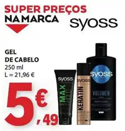 E.Leclerc Gel de cabelo syoss promoção