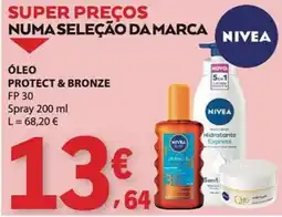 E.Leclerc óleo nivea protect & bronze promoção