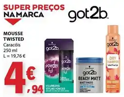 E.Leclerc got2b mousse twisted promoção