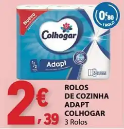 E.Leclerc Rolos de cozinha adapt colhogar promoção