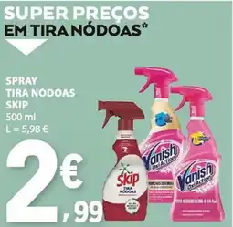 E.Leclerc Spray tira nódoas skip promoção