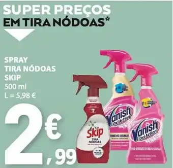 Spray tira nódoas skip