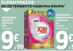 E.Leclerc Detergente máquina roupa pó xau promoção