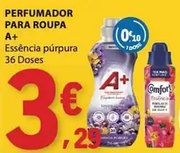 E.Leclerc Perfumador para roupa A+ Essência púrpura promoção
